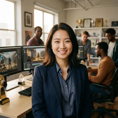 搜同网游戏制片人林雪